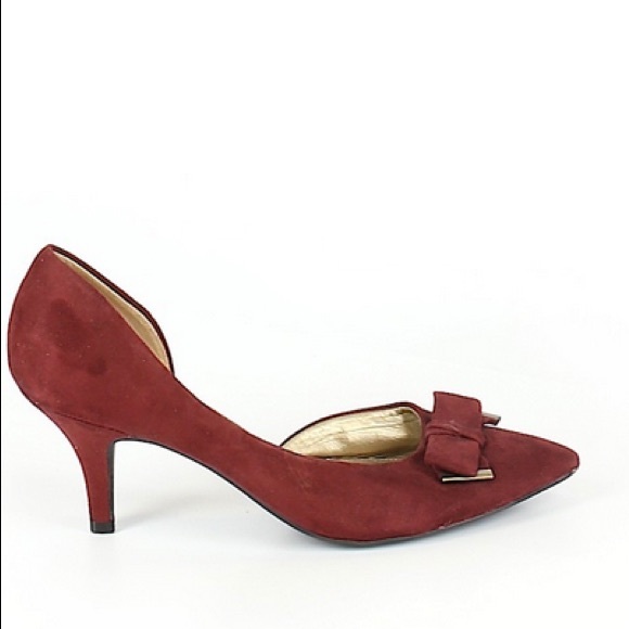 Kelly & Katie Burgundy Heels - Picture 6 of 6